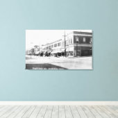 Wenatchee, WashingtonView of Wenatchee Avenue Canvas Afdruk (Insitu (Houten vloer))