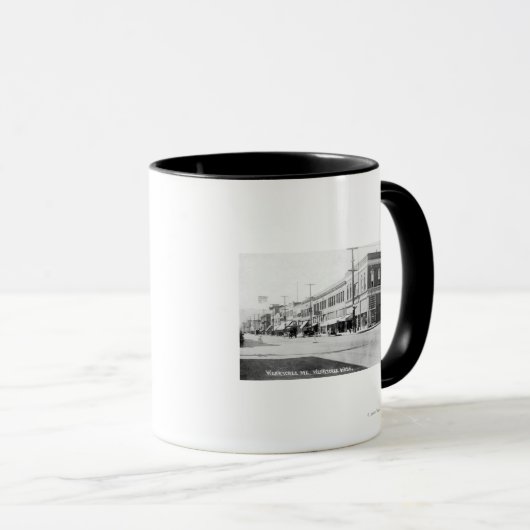 Wenatchee, WashingtonView of Wenatchee Avenue Mok (Voorkant rechts)