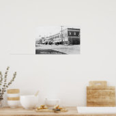Wenatchee, WashingtonView of Wenatchee Avenue Poster (Keuken)