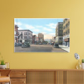 Wenatchee, WashingtonWenatchee Avenue Scene # 2 Canvas Afdruk (Insitu (Woonkamer))