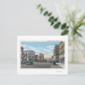 Wenatchee, WashingtonWenatchee Avenue Scene # Briefkaart (Staand voorkant)