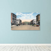 Wenatchee, WashingtonWenatchee Avenue Scene # Canvas Afdruk (Insitu (Houten vloer))