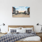 Wenatchee, WashingtonWenatchee Avenue Scene # Canvas Afdruk (Insitu (Slaapkamer))