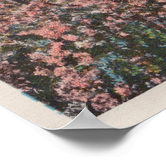 Wenatchee, WAView of Apple Trees in Blossom Poster (Hoek)