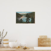 Wenatchee, WAView of Lake Chelan Poster (Keuken)