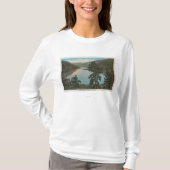 Wenatchee, WAView of Lake Chelan T-shirt (Voorkant)
