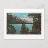 Wenatchee, WAView of Lake Wenatchee Briefkaart (Voorkant)