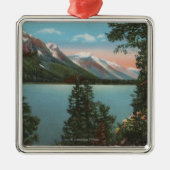Wenatchee, WAView of Lake Wenatchee Metalen Ornament (Voorkant)