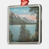 Wenatchee, WAView of Lake Wenatchee Metalen Ornament (Links)