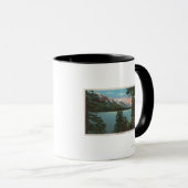 Wenatchee, WAView of Lake Wenatchee Mok (Voorkant rechts)