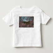 Wenatchee, WAView of Mt. Cashmere with Trees Kinder Shirts (Voorkant)