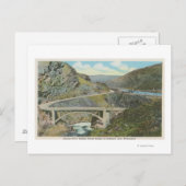 Wenatchee, WAView of the Chelan River Bridge Briefkaart (Voorkant / Achterkant)