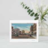 Wenatchee, WAView of Wenatchee Ave. Briefkaart (Staand voorkant)