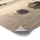 Wenceslaus Hollar Print: Gezichtsvormig landschap Poster (Hoek)