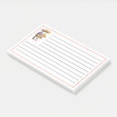 WENDELITO CAT 10"x6" Post-it-notities + lijnen Post-it® Notes (Schuin)