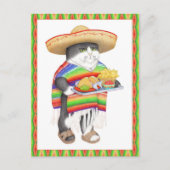 WENDELITO CAT Ansichtkaart Feestdagenkaart (Voorkant)