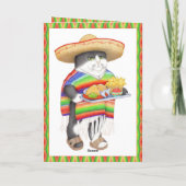 WENDELITO CAT Spaans Verjaardag Kaart (Achterkant)