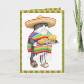 WENDELITO CAT Spaans Verjaardag Kaart (Voorkant)