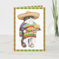 WENDELITO CAT Spaans Verjaardag Kaart