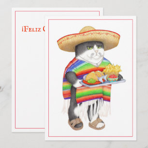 WENDELITO Cinco de Mayo 5.5x7.5 Vlakke kaart