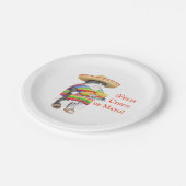 WENDELITO Cinco de Mayo 7" Papieren Bord Rond (Gekanteld)
