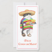 WENDELITO Cinco de Mayo 8x4 Platte Kaart (Voorkant)