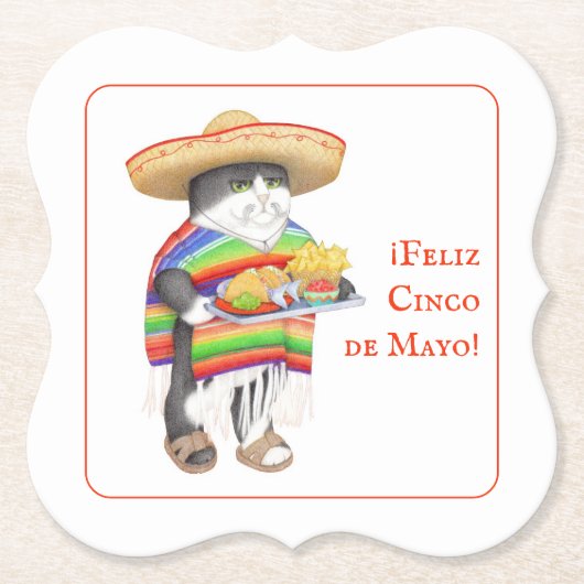WENDELITO Cinco de Mayo Bracket Onderzetter van Pa (Voorkant)