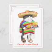 WENDELITO Cinco de Mayo Briefkaart (Voorkant / Achterkant)
