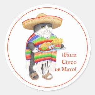 WENDELITO Cinco de Mayo Grote Stickers