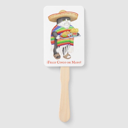 WENDELITO Cinco de Mayo Hand Fans Handwaaier (Voorkant)