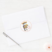 WENDELITO Cinco de Mayo Small Round Stickers (Envelop)