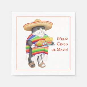 WENDELITO Cinco de Mayo Standaard Cocktailserviet Servet