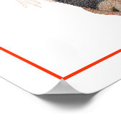 WENDELITO eet meer Tacos 12 x 12 inch Poster (Hoek)