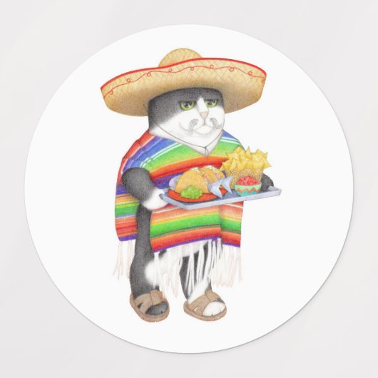 WENDELITO-etiketten met waterdicht kleefmiddel Labels (Design 1)