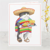 WENDELITO Grote Wenskaart Kaart (Gele Bloem)