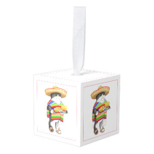 WENDELITO houten kubus Ornament