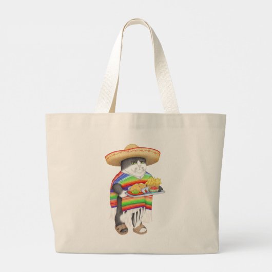 WENDELITO Jumbo Canvas tas (Achterkant)