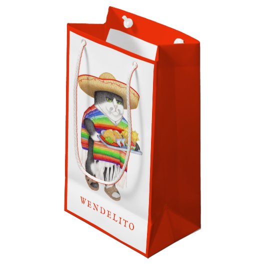 WENDELITO Kleine cadeautasbag Klein Cadeauzakje (Voorkant Gekanteld)