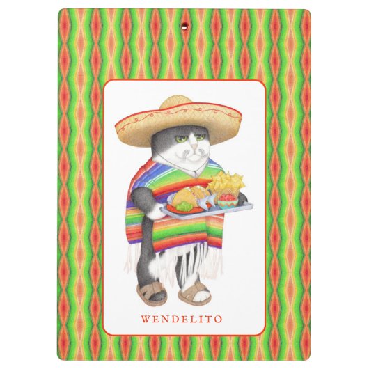 WENDELITO-klembord Klembord (Achterkant)