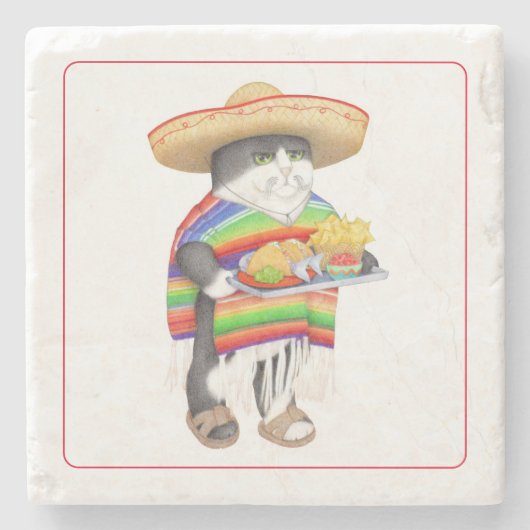 WENDELITO Marble Stone Onderzetter (Voorkant)