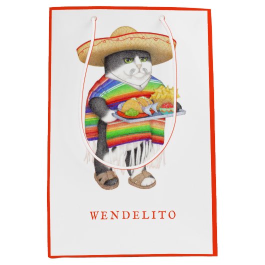 WENDELITO Medium Gift Bag Cadeauzakje (Voorkant)