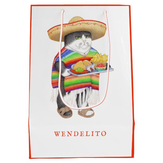 WENDELITO Medium Gift Bag Medium Cadeauzakje (Achterkant)
