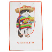 WENDELITO Midden Geschenktas Medium Cadeauzakje (Achterkant)