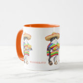 WENDELITO Oranje-combinatiestation Mok (Voorkant links)