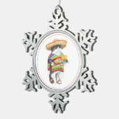 WENDELITO Pewter Snowflake Ornament (Rechts)