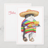 WENDELITO Spaans Kerst 4.5x6.25 Platte Kaart (Voorkant / Achterkant)