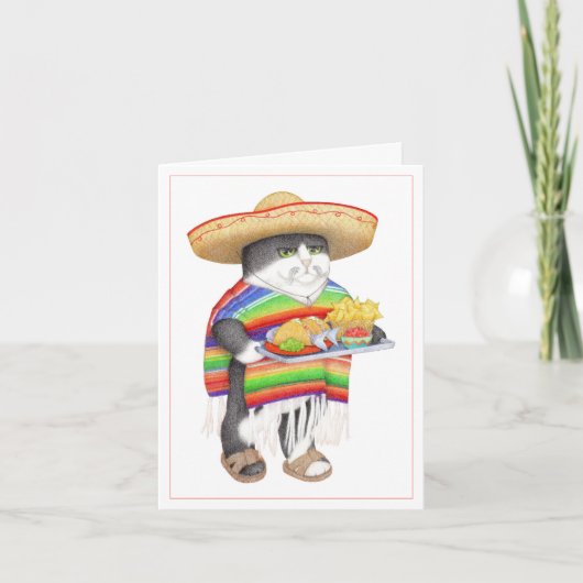 WENDELITO Spaans Kerstbriefje Kaart (Voorkant)