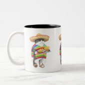 WENDELITO Zwarte Twee-Tons Mok (Links)