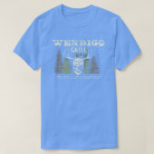 Wendigo Grill verweerd en verdrietig T-shirt (Design voorkant)