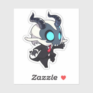 Wendigo in een Suit-Sticker Sticker